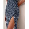 imageANRABESS Womens Slim Fit Tank Dresses Sexy Button Slit Bodycon Business Work Sundresses 2025 Summer Trendy Club Midi DressWhite Dot