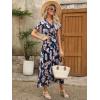 imageANRABESS Womens Summer Floral Maxi Dress Casual V Neck Short Sleeve Chiffon Boho Flowy Beach 2025 Wedding Guest Long DressesNavy Flor
