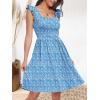 imageANRABESS Womens Summer Short Dress 2025 Square Neck Sleeveless A Line Ruffled Wedding Casual Cute Teen Beach Mini SundressBlue Floral 01