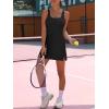 imageANRABESS Womens Tennis Dresses Built in Shorts and Bra Summer Sleeveless Athletic Workout Golf Mini Active Romper DressBlack
