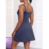 imageANRABESS Womens Tennis Dresses Built in Shorts and Bra Summer Sleeveless Athletic Workout Golf Mini Active Romper DressDark Blue