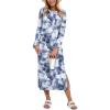 Print Blue Black