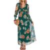 Emerald Green Floral