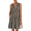 Black White Floral