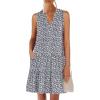 imageANRABESS Womens Mini Dresses Sleeveless V Neck Tiered Swing Going Out Beach Vacation Sundress 2025 Summer Casual OutfitsWhite Floral