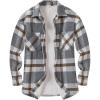 Grey Khaki Plaid
