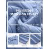 imageANRABESS Womens Cable Knit Sweaters Long Sleeve V Neck Sweater Tops Casual Pullover Polo Shirts 2025 Fall Fashion OutfitsSky