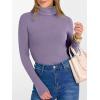 imageANRABESS Womens Long Sleeve Turtleneck Shirts Casual Ribbed Basic Tee Slim Soft Thermal Tops 2025 Fall Going Out ClothesPurple
