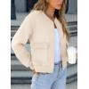 imageANRABESS Women Cropped Bomber Jacket 2025 Fashion Casual Trendy Varsity Y2k Jackets Fall OutfitsBeige