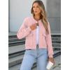 imageANRABESS Women Cropped Bomber Jacket 2025 Fashion Casual Trendy Varsity Y2k Jackets Fall OutfitsPink