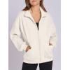 imageANRABESS Womens Oversized Full Zip Up Sweatshirts Jacket 2025 Fall Fleece Long Sleeve Hoodies OutfitsBeige