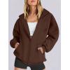 imageANRABESS Womens Oversized Full Zip Up Sweatshirts Jacket 2025 Fall Fleece Long Sleeve Hoodies OutfitsBrown