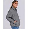 imageANRABESS Womens Oversized Full Zip Up Sweatshirts Jacket 2025 Fall Fleece Long Sleeve Hoodies OutfitsDark Grey