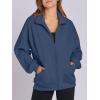 imageANRABESS Womens Oversized Full Zip Up Sweatshirts Jacket 2025 Fall Fleece Long Sleeve Hoodies OutfitsNavy Blue