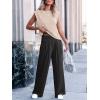 imageANRABESS Women 2 Piece Outfits Tank Top ampamp Palazzo Pants 2025 Summer Lounge Matching Sets Travel Vacation Beach ClothingAlmond