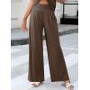 imageANRABESS Women 2 Piece Outfits Tank Top ampamp Palazzo Pants 2025 Summer Lounge Matching Sets Travel Vacation Beach ClothingDark Brown
