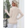 imageANRABESS Womens Long Sleeve Polo Sweaters Knit Button Shirt Lightweight Dressy Casual Basic Pullover Tops 2025 Fall FashionAlmond