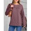 imageANRABESS Womens Long Sleeve T Shirts Split Side Tunic Tops 2025 Fall OutfitsBurgundy