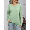 imageANRABESS Womens Long Sleeve T Shirts Split Side Tunic Tops 2025 Fall OutfitsLight Green