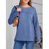 imageANRABESS Womens Long Sleeve T Shirts Split Side Tunic Tops 2025 Fall OutfitsNavy