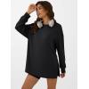 imageANRABESS Womens Oversized Long Sleeve shirts Fall Workout Tunic Tops Athletic Gym Tshirts Soft Basic Tees 2025 OutfitsBlack