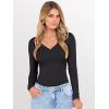 imageANRABESS Long Sleeve Shirts for Women V Neck Basic Tees Top Casual Going Out Tshirt Workout Outfits 2025 Fall Fashion ClothesBlack
