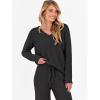 imageANRABESS Lounge Sets for Women Fuzzy Fleece Pajama Sets 2 Piece Outfits Cozy Sweater Matching Set 2025 Fall Winter LoungewearBlack