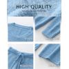 imageANRABESS Lounge Sets for Women Fuzzy Fleece Pajama Sets 2 Piece Outfits Cozy Sweater Matching Set 2025 Fall Winter LoungewearBlue