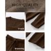 imageANRABESS Lounge Sets for Women Fuzzy Fleece Pajama Sets 2 Piece Outfits Cozy Sweater Matching Set 2025 Fall Winter LoungewearBrown