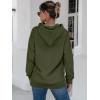 imageANRABESS Women Oversized Hoodies Side Zipper Fleece Long Sweatshirts Lightweight Tunic Pullover 2025 Fall Trendy ClothesArmy Green