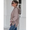 imageANRABESS Women Oversized Hoodies Side Zipper Fleece Long Sweatshirts Lightweight Tunic Pullover 2025 Fall Trendy ClothesKhaki