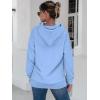imageANRABESS Women Oversized Hoodies Side Zipper Fleece Long Sweatshirts Lightweight Tunic Pullover 2025 Fall Trendy ClothesLight Blue