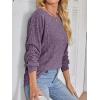 imageANRABESS Womens Batwing Long Sleeve Shirts 2025 Fall Oversized Loose Fit Lightweight Sweater Dressy Casual Tunic Tops BlousePurple