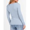 imageANRABESS Womens Long Sleeve Fleece Thermal Tops Square Neck Fitted Basic Thick Layering Shirt 2025 Fall Winter OutfitsBlue