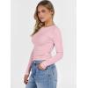 imageANRABESS Womens Long Sleeve Shirts Crew Neck Fitted Knit Casual TShirt Going Out Tops Basic Tees Fall Fashion Outfits 2025Pink