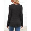 imageANRABESS Womens Long Sleeve Shirts V Neck Lightweight Sweater Tops 2025 Fall Dressy Casual Work Tunic BlouseBlack