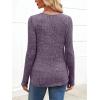 imageANRABESS Womens Long Sleeve Shirts V Neck Lightweight Sweater Tops 2025 Fall Dressy Casual Work Tunic BlousePurple