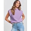 imageANRABESS Womens Mock Neck Sleeveless Sweater Vest Casual Cap Sleeve Knit Pullover Tank Tops 2025 Fall ClothesPurple