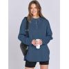 imageANRABESS Womens Oversized Hoodie Quarter Zip Sweatshirts 2025 Fall Winter Tunic Pullover Top Trendy Teen Girls Preppy ClothesBlue