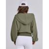 imageANRABESS Womens Zip Up Hoodies Cropped Sweatshirts Casual Comfy Cute Zip Jackets Fashion Trendy Fall Outfits 2025 Y2K ClothesArmy Green