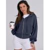 imageANRABESS Womens Zip Up Hoodies Cropped Sweatshirts Casual Comfy Cute Zip Jackets Fashion Trendy Fall Outfits 2025 Y2K ClothesNavy Blue