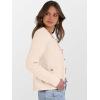 imageCaracilia Womens 2025 Fall Cardigan Sweaters Knitted Dressy Casual Jackets Trendy OutfitsBeige