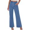 imageANRABESS Wide Leg Jeans for Women Trendy 2025 High Waisted Stretchy Baggy Fall Fashion Denim Pants with PocketsSky Blue