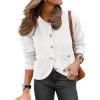 imageCaracilia Womens 2025 Fall Cardigan Sweaters Knitted Dressy Casual Jackets Trendy OutfitsIvory White