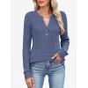 imageANRABESS Womens Long Sleeve Henley Shirts 2025 Fall Tunic Tops Ribbed Knit Lightweight Sweaters Dressy Casual Blouse OutfitsDark Blue