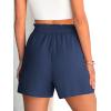 imageANRABESS Shorts for Women Summer Casual Elastic High Waisted Dressy Lounge Shorts Comfy Bottoms 2025 Beach Vacation ClothesDeep Blue