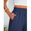 imageANRABESS Shorts for Women Summer Casual Elastic High Waisted Dressy Lounge Shorts Comfy Bottoms 2025 Beach Vacation ClothesDeep Blue