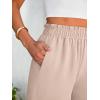 imageANRABESS Shorts for Women Summer Casual Elastic High Waisted Dressy Lounge Shorts Comfy Bottoms 2025 Beach Vacation ClothesKhaki