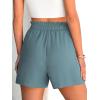 imageANRABESS Shorts for Women Summer Casual Elastic High Waisted Dressy Lounge Shorts Comfy Bottoms 2025 Beach Vacation ClothesLake