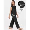 imageANRABESS Women 2 Piece Lounge Sets Summer Casual Knit Sweater Vest Pant Set Beach Vacation Airport Clothes 2025 Fall OutfitsBlackwhite 02